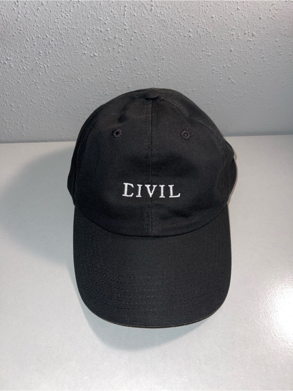 Civil Regime Black Dad Hat